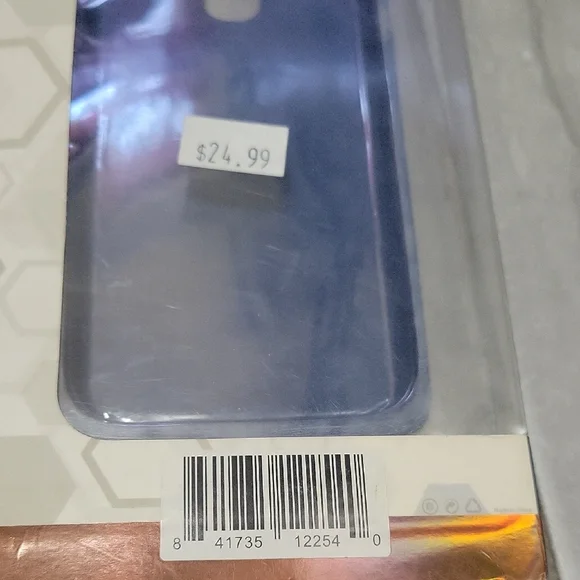 SYS Slimline Series Samsung Galazy K3 Achieve Black, silver,and Blue Phone Cases - Picture 9 of 14